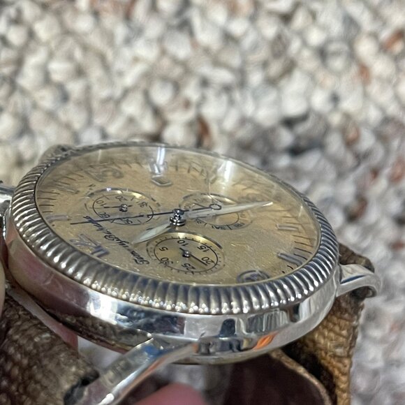 Tommy Bahama Men's Watch TB 1021 Sterling Swiss VTG 40mm (READ) - Picture 5 of 13